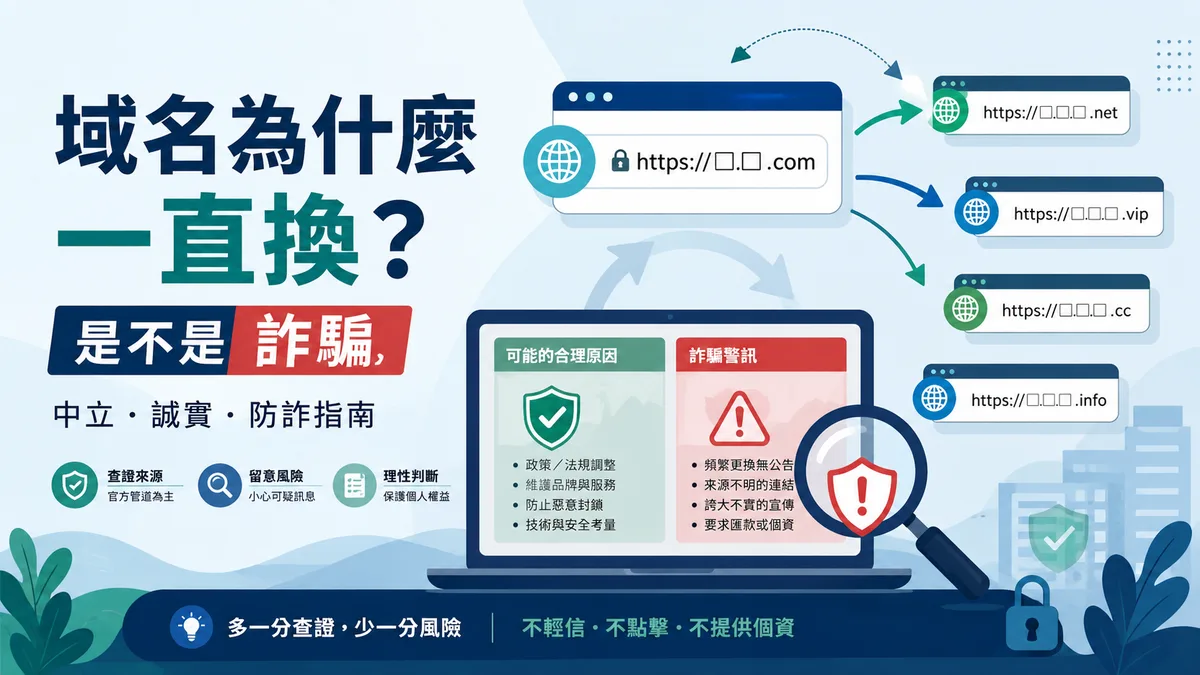娛樂城域名為什麼一直換?是不是詐騙